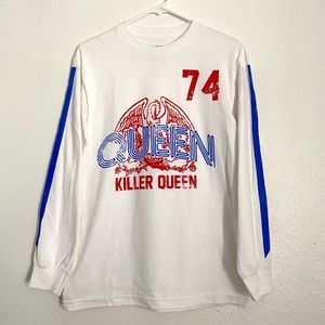 QUEEN “KILLER QUEEN” Long Sleeve Tee. Men’s Small.
